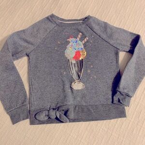 Sequined sweatshirt